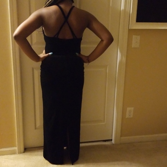 Black dress size 3/4 - Picture 2 of 8